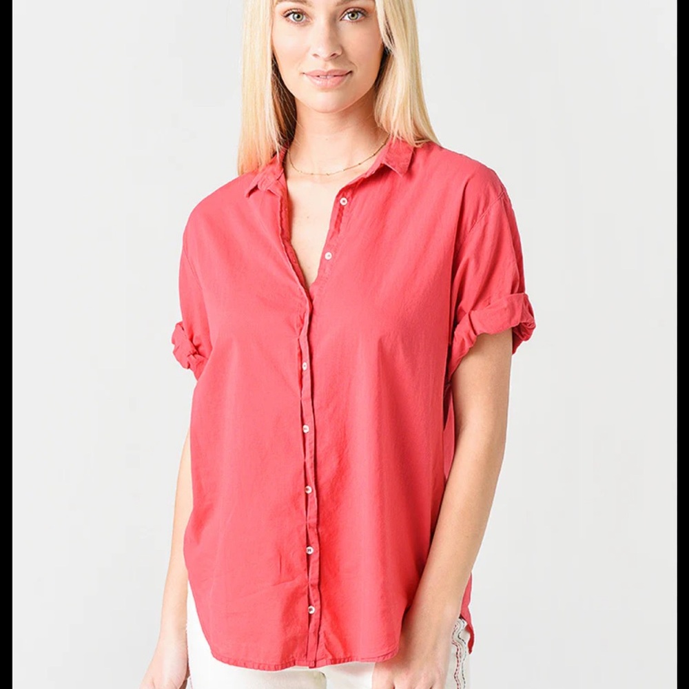 XIRENA Hot Pink Channing Top